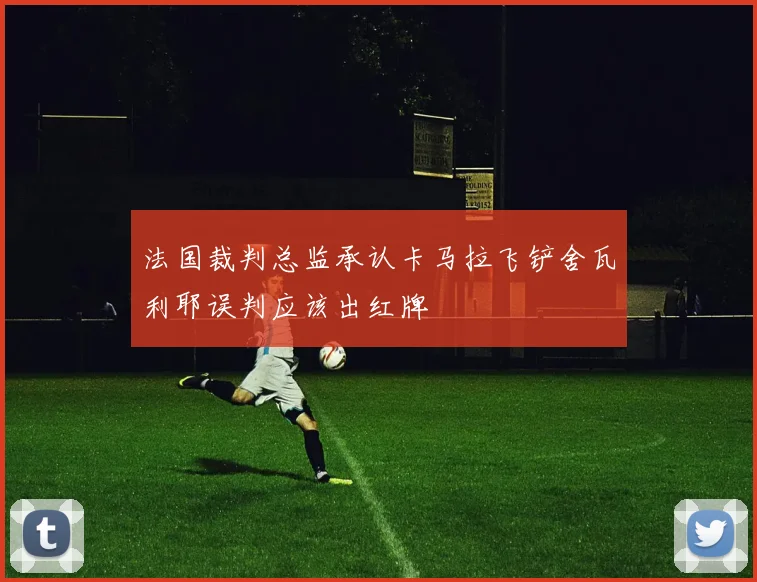 法国裁判总监承认卡马拉飞铲舍瓦利耶误判应该出红牌